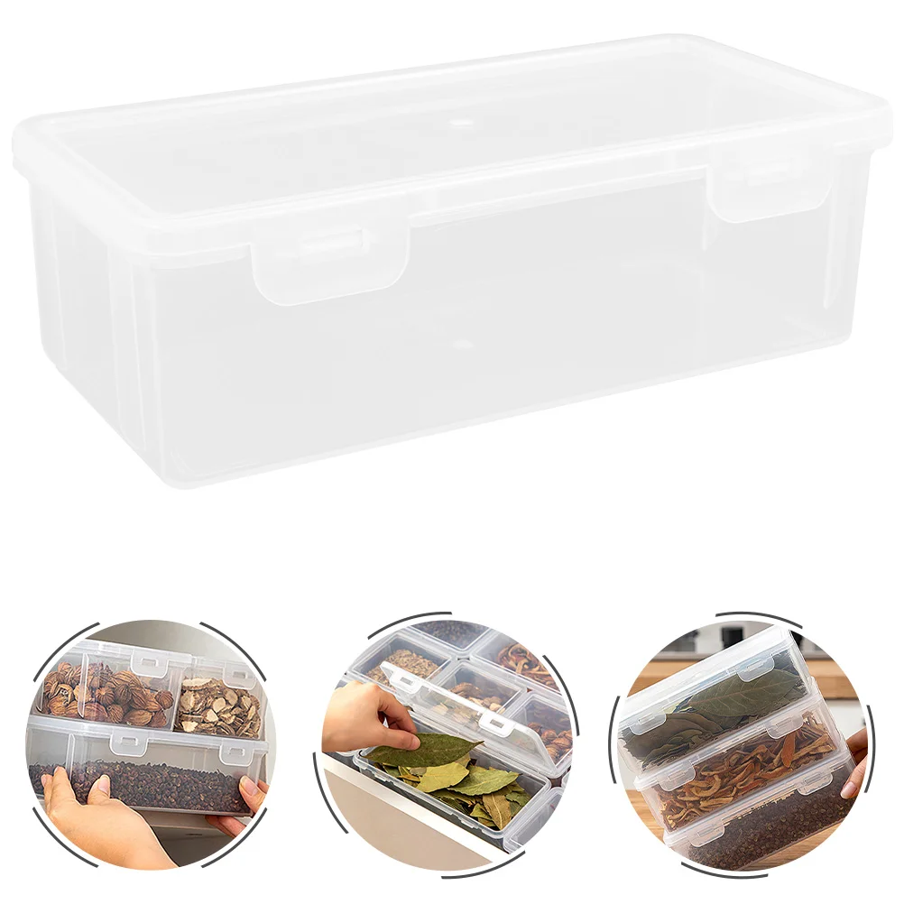 

2 Pcs Bread Storage Box Plastic Bead Organizer Fridge Fruit Container Loaf Donut Pocket Breads Pp Kitchen Holder Food Haversack