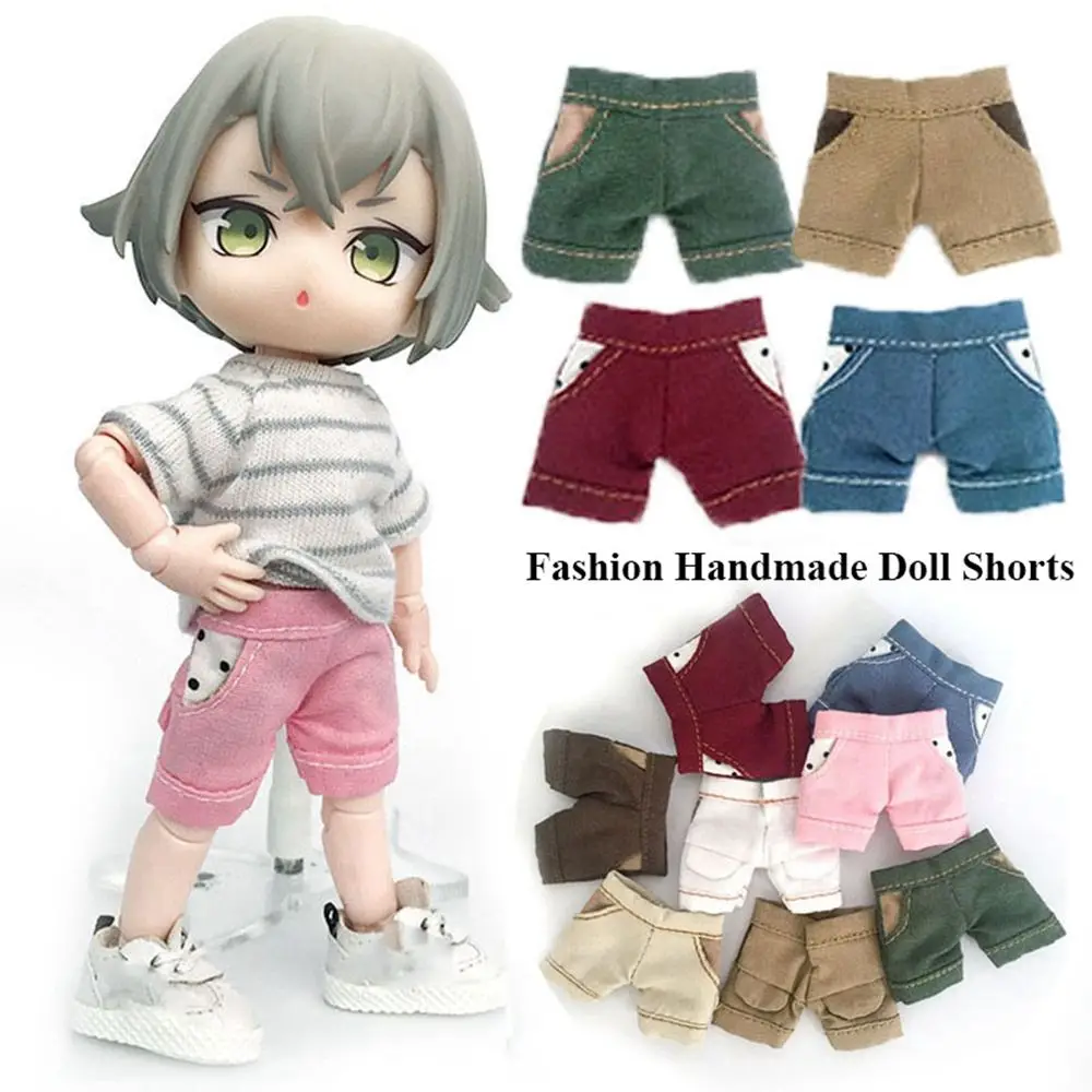 

For 10~20cm Doll For 1/6 BJD Dolls Kids Toy Handmade Doll Shorts Doll Jeans Shorts Dolls Wear Shorts Doll Clothes