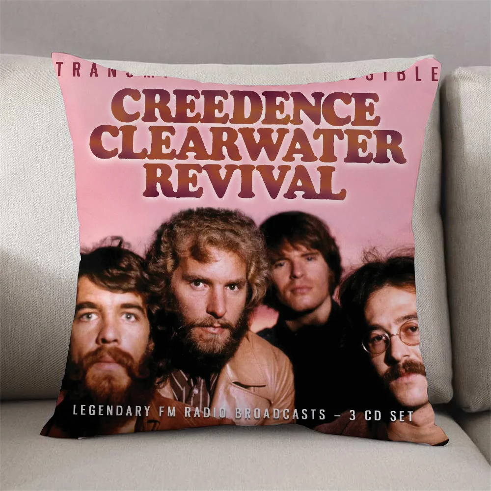 Детская наволочка 45x45 см Creedence Clearwater Reviva 40x40 диванные подушки для автомобиля