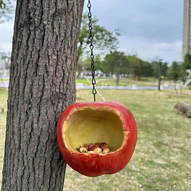 elska karmnik dla ptaków ogrodowy uchwyt na karmę zewnątrz o dużej pojemności kreatywny dzikich praktyczny do łatwego napełniania i