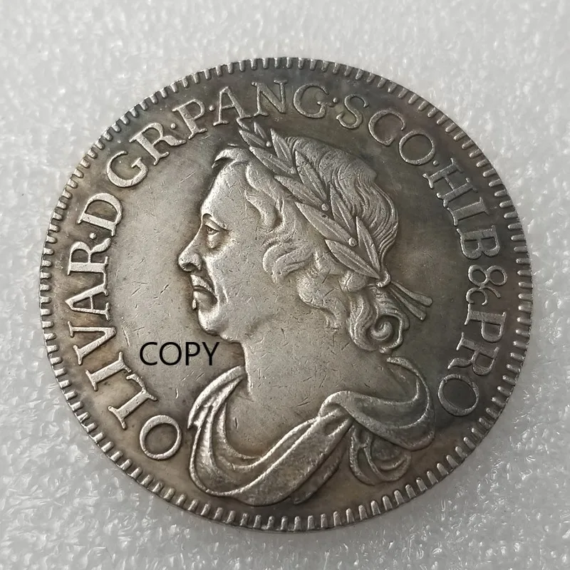 

British 1658 Commemorative Collector Coin Gift Lucky Challenge Coin COPY COIN