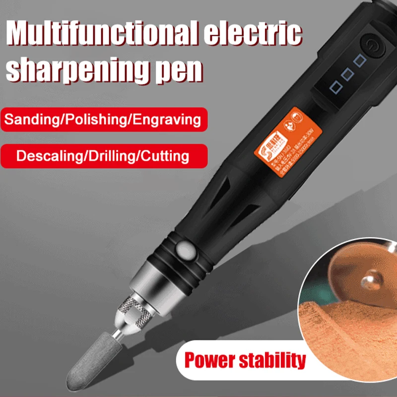 

Миниатюрная электрическая дрель, гравер, вращающийся инструмент, полировальная машина 220 Вт, электроинструмент, гравировальная ручка с пер...