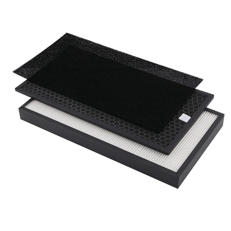 

3PCS Filters For Panasonic Air Purifier F-PXF35C-S F-PXJ35C Filter Replacement Parts HEPA Activated Carbon Filter