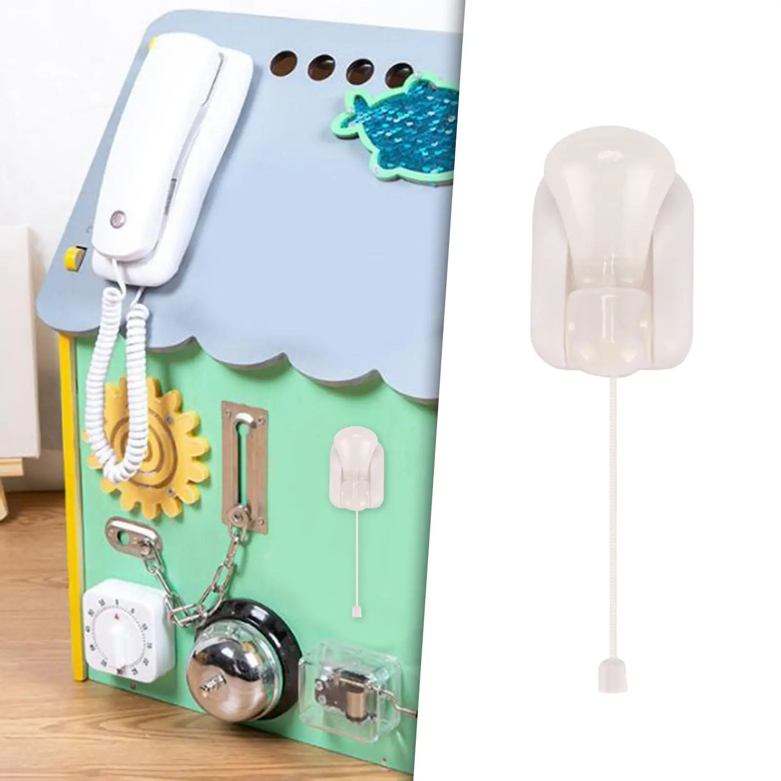 

Занятая доска DIY материал лампа познавательная игра сенсорная доска детали для малышей