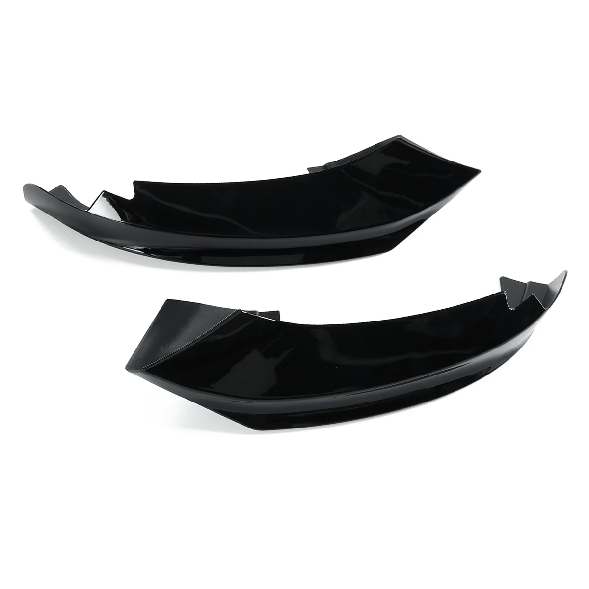 2pcs MP Style Front Bumper Lip Spoiler Splitters For BMW F32 F33 F36 4 Series 2014 - 2020 M-Sport M-Tech (M Sport Models Only) купить по