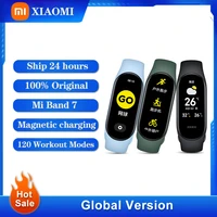 xiaomi mi band 7 smart bracelet 6 color 1 62 inches amoled screen blood oxygen fitness tracker bluetooth waterproof mi wristband