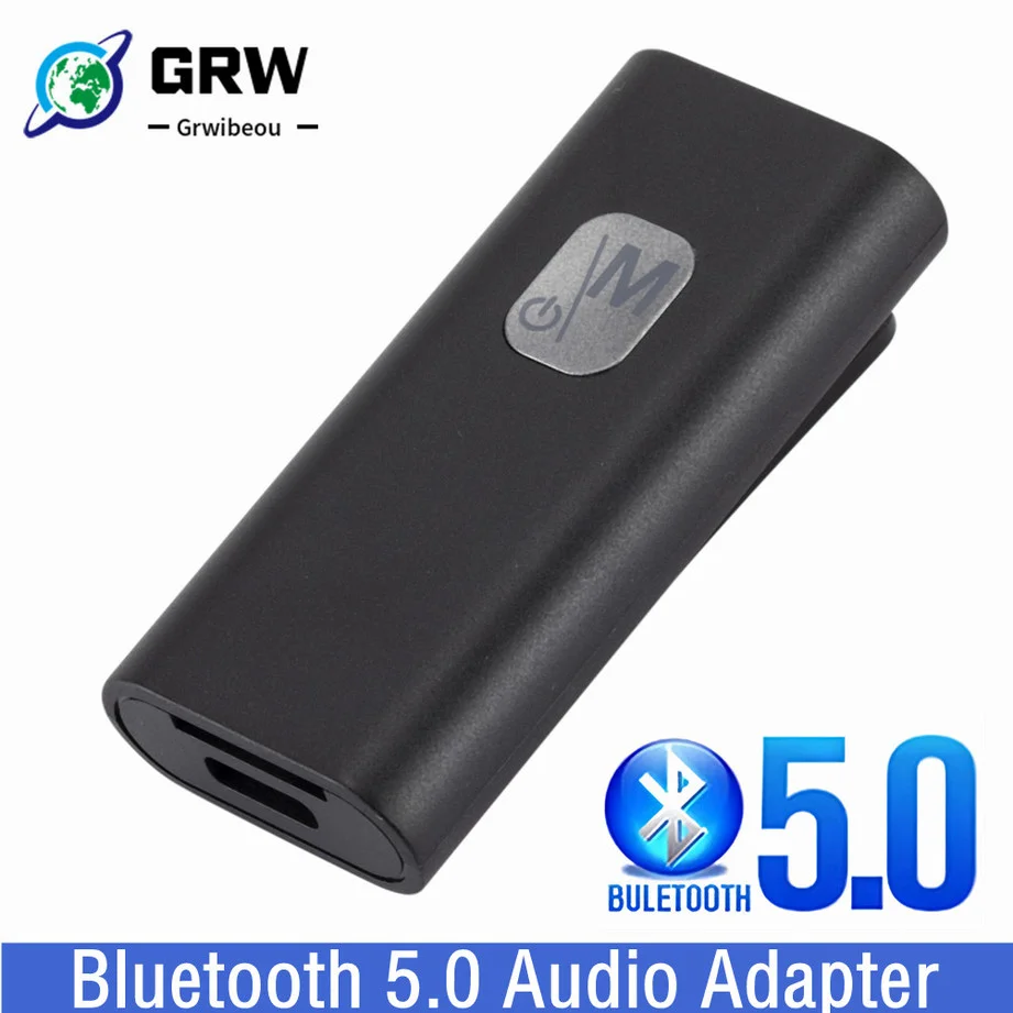 

Bluetooth 5,0 приемник с шумоподавлением Bluetooth вспомогательный адаптер аудио музыкальный приемник для автомобиля стерео динамик проводные наушн...