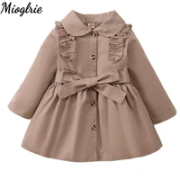 3 24 months baby girl clothes newborn girl lapel long sleeve party dress toddler baby sweet princess dresses outfit clothing