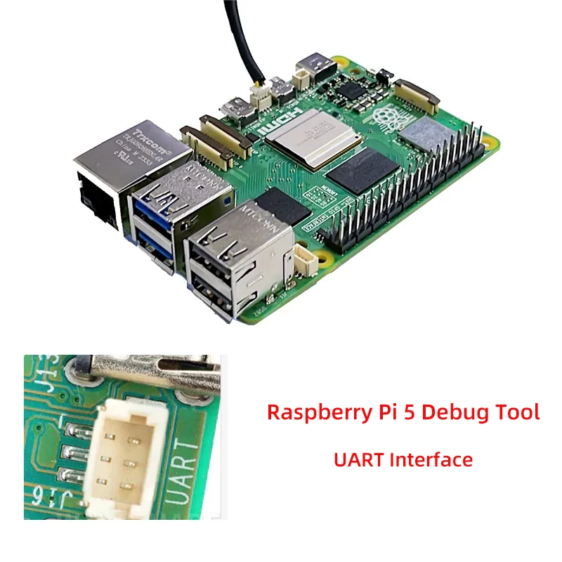 Инструмент для отладки кабеля USB-Serial UART TTL Raspberry Pi 5