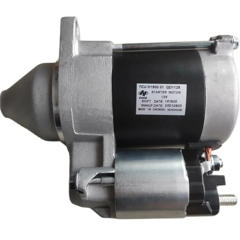 

7CU H1800 01 QD1125 STARTER MOTOR FITS EF6600E EF5500TE EF7000E GENERATOR