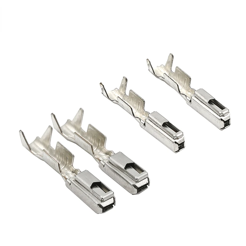 

10/20/50/100/200 Pcs 5-968221-1 Automotive Connector Terminal Female Spring Crimping Range 0.5-0.75mm-5-1241608-1 0.75-1.5mm