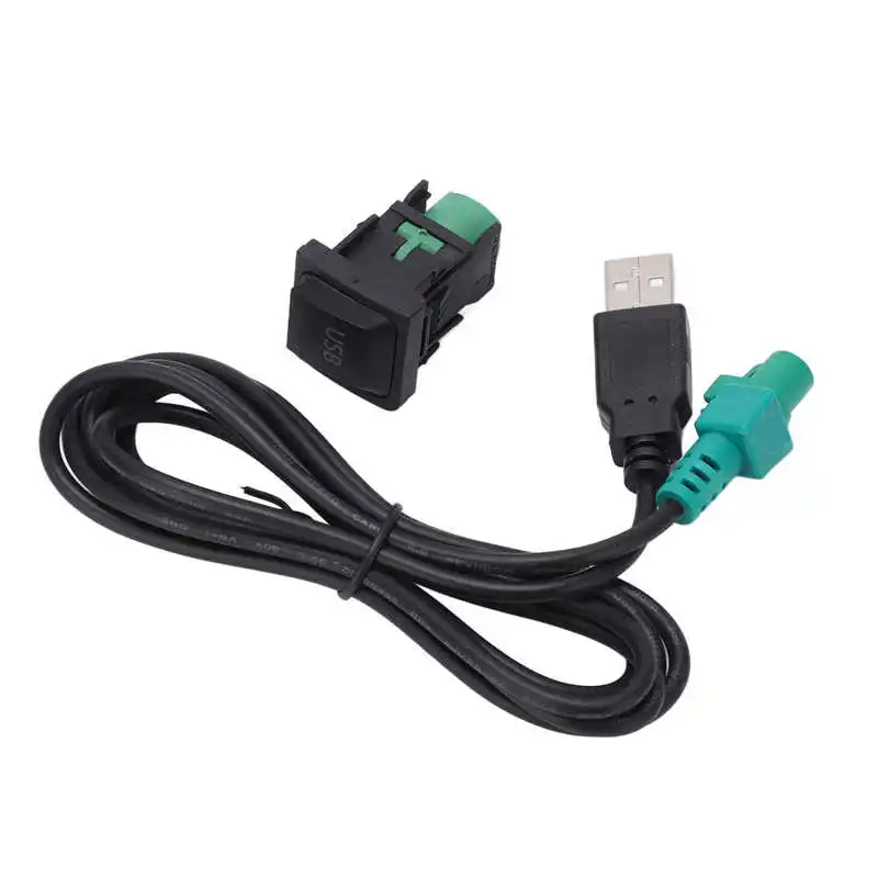 

Car Line Out Adapter 3RCA Cable Adapter Replacement for DVD Navigation Headunit 6Pin Blue AV