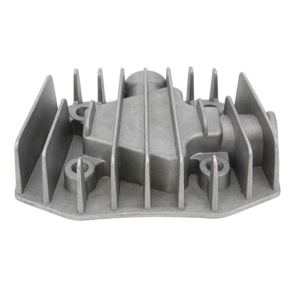 

1pc Air Compressor Cylinder Head G1/2in Thread Cooling Cover 48 X 72mm Bama Aluminum Cover Spare Parts Power Tools Accessories