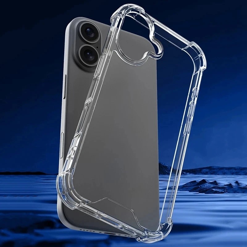 Прозрачный Гибридный Жесткий ПК акриловый чехол для iPhone 13 12 11 14 15 16Pro Max MINI X XS XR XSMAX