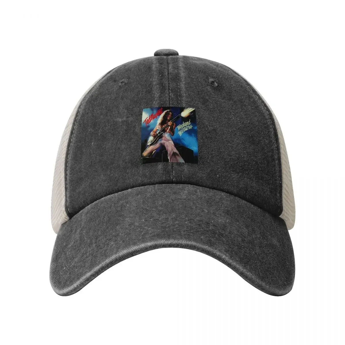Бейсбольная кепка Ted Nugent Weekend Warriors Rugby Rave мужская теннисная женская