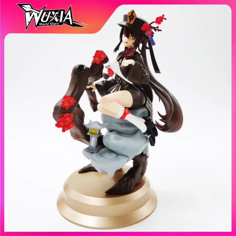 

Genshin Impact Game Figure 24CM Hu Tao Raiden Shogun Model Anime Peripheral Secondary Game Ornament Collection Toy for Boy Gift