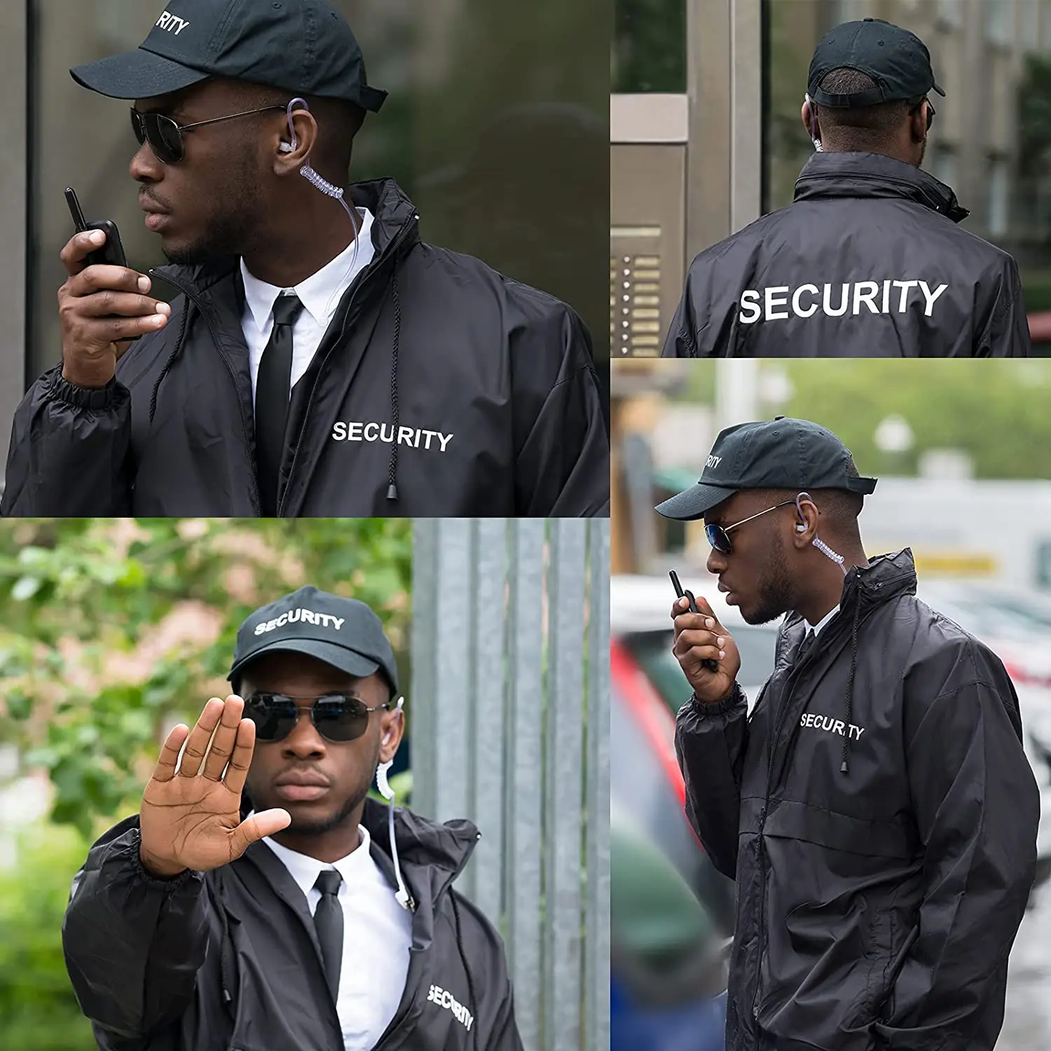 RISENKE 2 Pin Earpiece Compatible with Motorola CP200 CP200D BPR40 CP100D CP185 RDM2070D Two Way Radio Headset Walkie Talkie