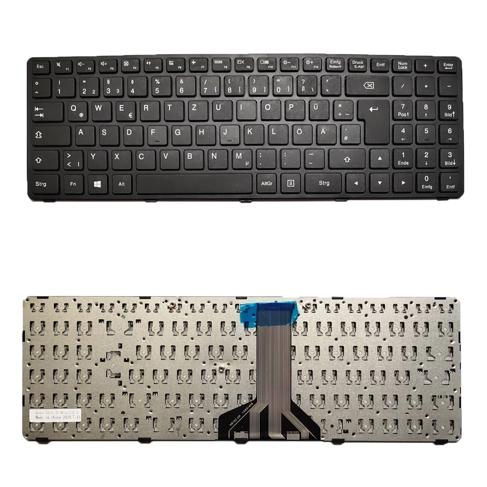 Для LENOVO Ideapad 100 15 100-15IBD 100-15IB B50-50 Type 80QQ GR немецкая клавиатура