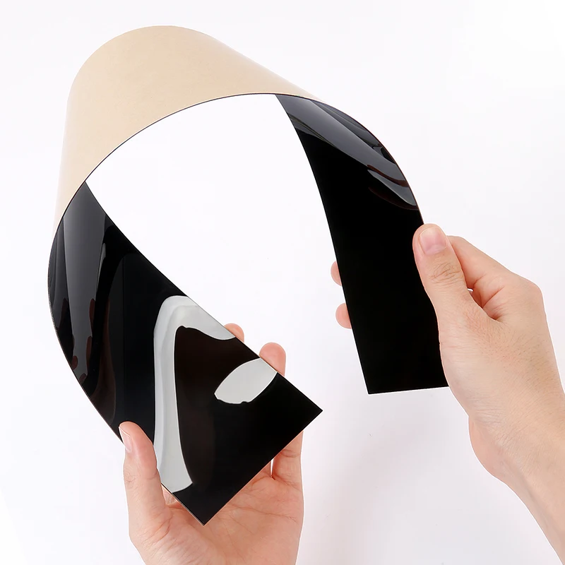 6 шт. автомобильные черные столбы отделка наклейка чехол для Audi A6 C5/4B 1997-2004 C6/4F