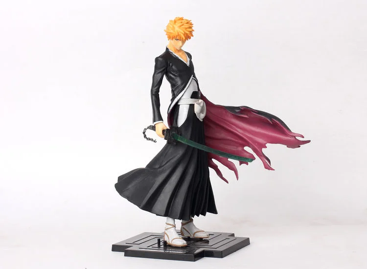 

Japana 19cm anime figure Bleach Kurosaki Ichigo PVC action figure collectible model toys for boys