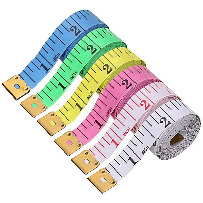 

Body Measuring Ruler Sewing Tailor Tape Measure Mini Soft Flat Ruler Centimeter Meter Sewing Measuring Tape Random Color //