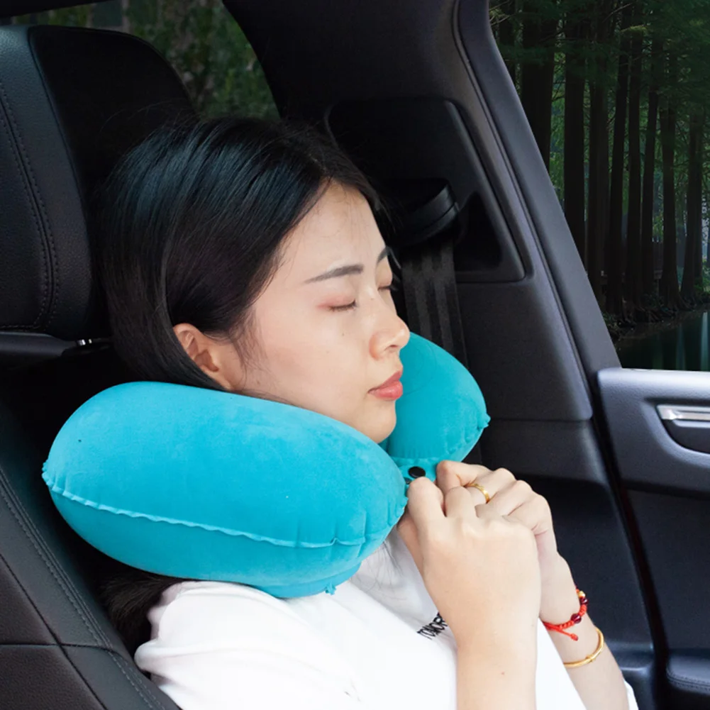 Воняют подушки. Дорожная подушка для шеи надувная. U образная подушка для сна в машине. SLEEPAIR.