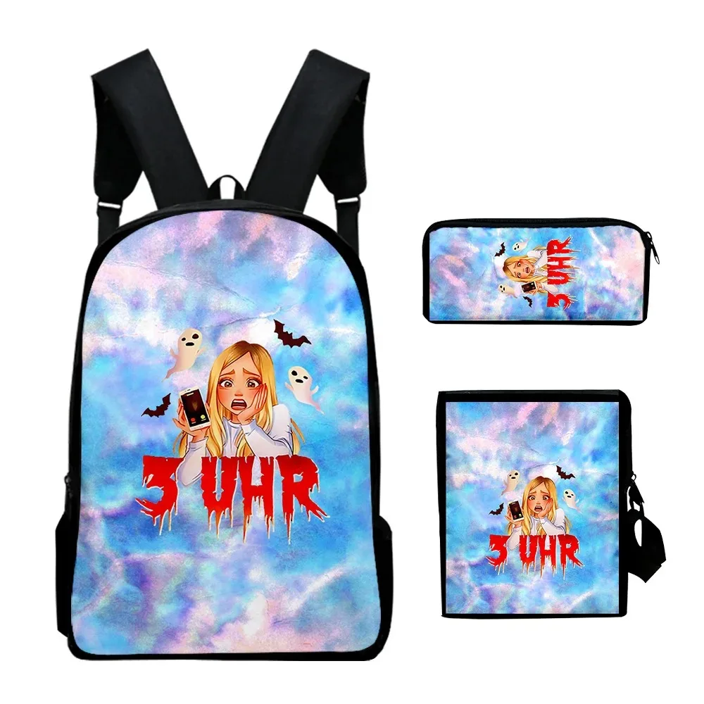 Beki воздушные школьные сумки с 3D принтом аниме рюкзак для ноутбука сумка на плечо