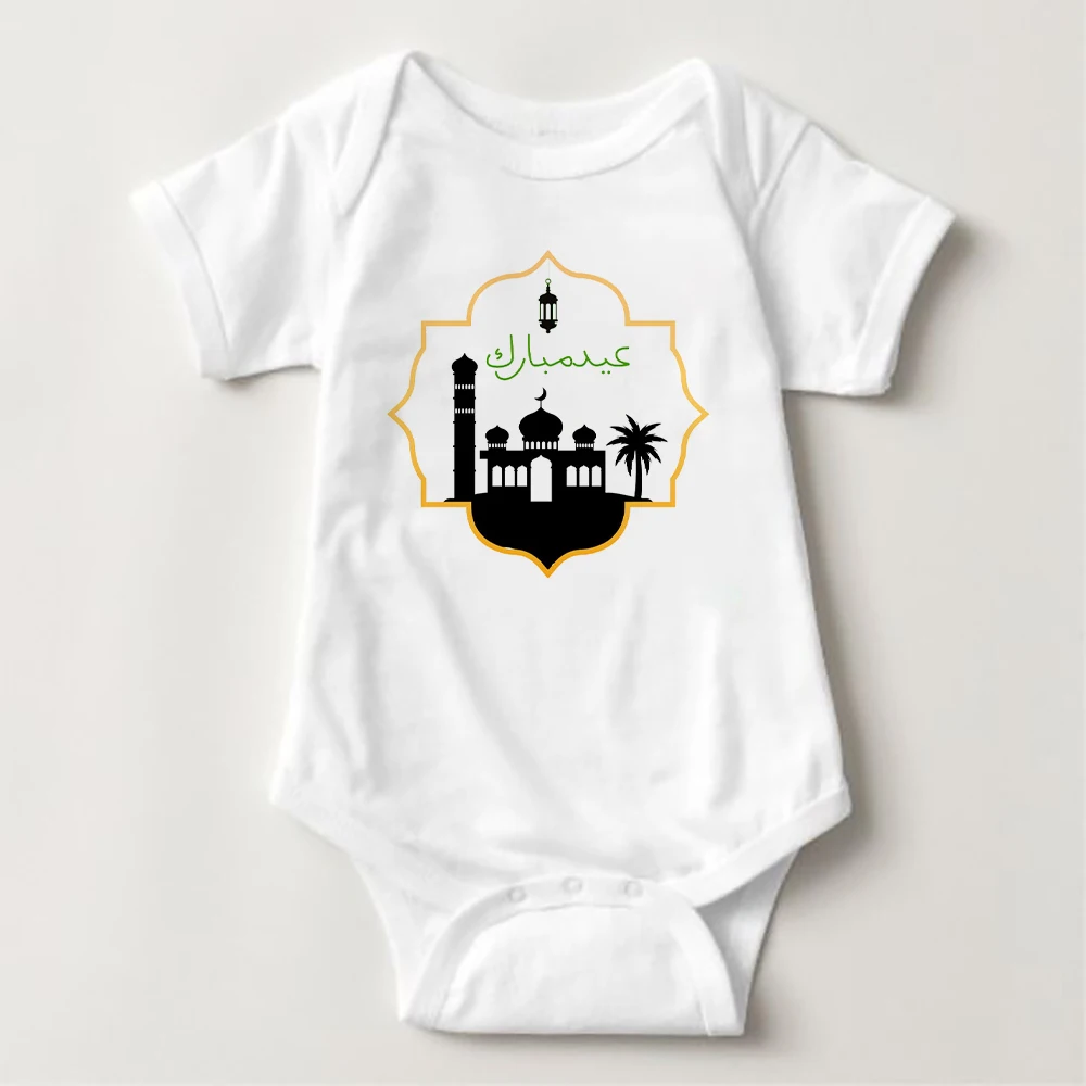 Одежда для новорожденных Рамадан мой первый детское боди одежда малышей