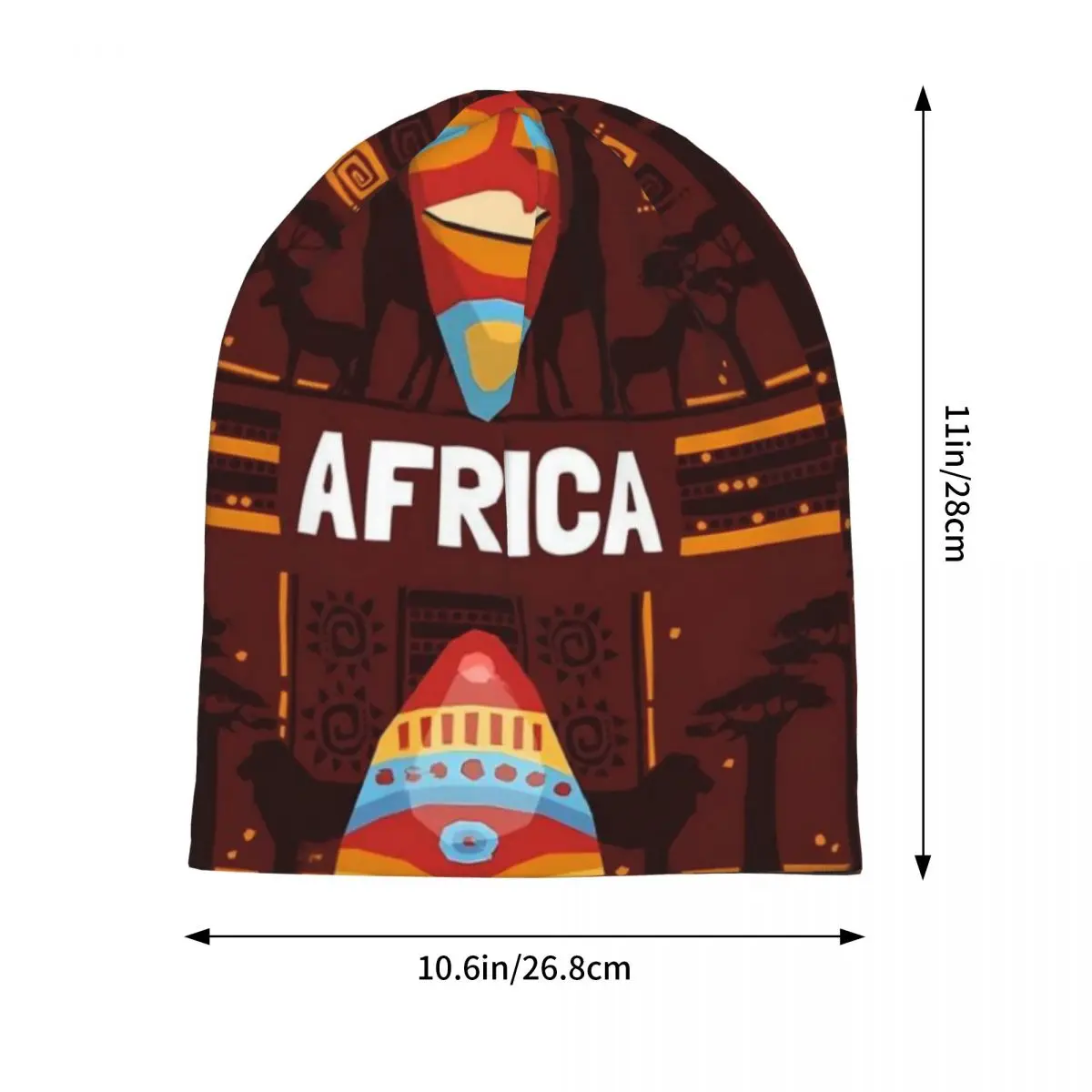 Шапки-бини Дашики винтажные шапки с африканским принтом для мужчин и женщин