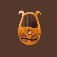 vintage more jaw lyre harp 24 strings unusual professional instrument traditional arpa de boca ethnic musical instruments