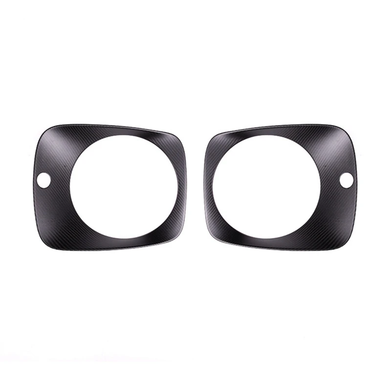 

Real Carbon Fiber Car Front Headlight Frame Stickers Housing For Mercedes For BENZ G CLASS G63 19-20