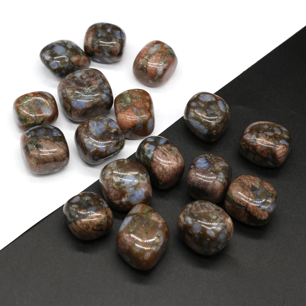 

Natural Stone Blue Flash Labradorite Irregular Stones Beads Making DIY Necklace Jewelry Home Decoration Ornament Gift5PC