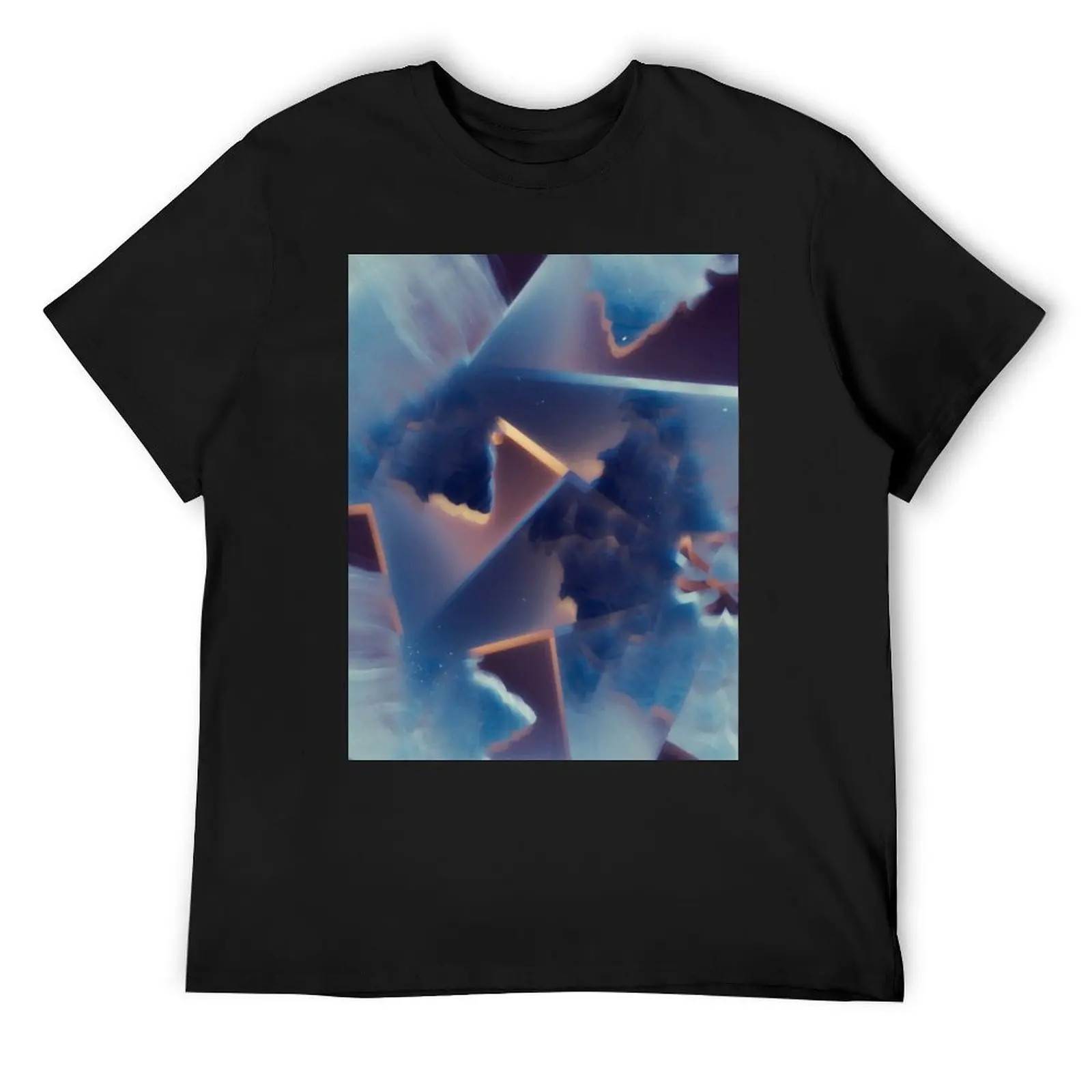 Футболка Reflections черные мешковатые рубашки футболки для мужчин