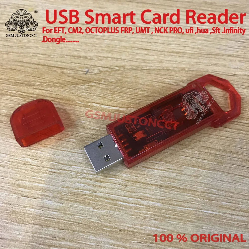 Оригинальный высокоскоростной считыватель смарт-карт USB для EFT CM2 OCTOPLUS FRP UMT NCK PRO ufi