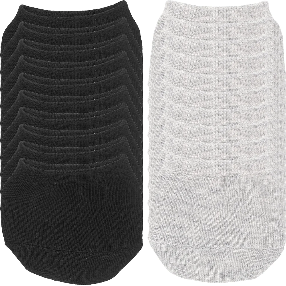 

10 Pairs Foot Cushion Womens No Show Socks Cotton Half Palm Socks Invisible Half Socks Women's No Show Socks