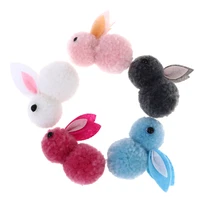 5pcspack childrens cotton rabbit toy plush rabbits toy easter diy bunny mini bunny easter decoration accessories