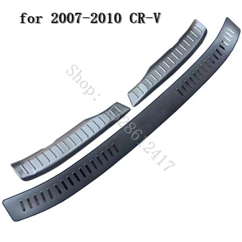 

for Honda CR-V CRV 2007 2008 2009-2011 Car accessories stainless steel Rear Bumper Protector Sill Trunk Tread Plate Trim styling