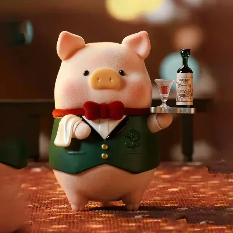 В наличии слепая коробка Lulu The Piggy Pigchelin Restaurant Mystery Box милая фигурка декор для