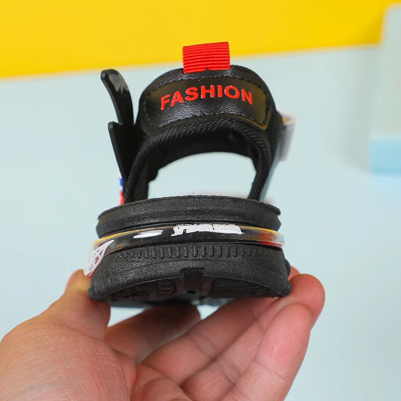 2023 Children's Summer Beach Shoes Closed Toe Toddler Sandals Children's Designer Shoes Boys and Girls Fashion Shoes 26-37