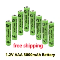 100 new 1 2v ni mh aaa batteries 3000mah rechargeable nimh battery 1 2v ni mh aaa for electric remote control car toy rc ues
