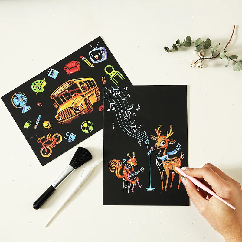 

4 шт., детские игрушки для рисования, 20 х14 см