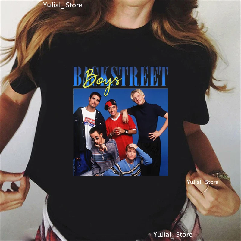 

Cool Backstreet Boys World T Shirt Women Bsb Girl I Am Not Old I Am Vintage Graphic Print T-Shirt Femme Harajuku Shirt Streetwea