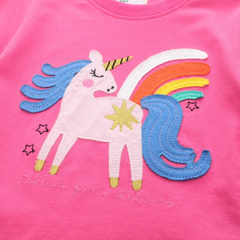 2022 Hot Selling T-Shirt Fashion Summer Cute Children Clothing For Kids Girl Short Sleeve Print Soft Breathable Cotton 2-7 T enlarge
