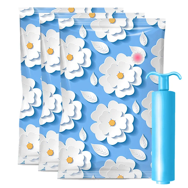 

Vacuum Compression Bag Thickened Cotton Was Stored In 11 Pieces of Hand Pump