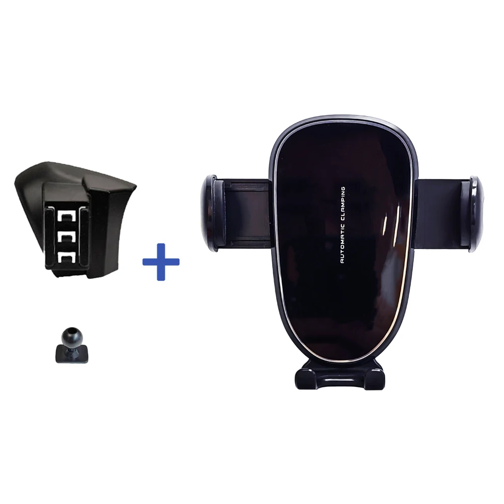 

Автомобильный держатель для телефона для Toyota Highlander 2022 2023, специальный фиксированный кронштейн, подставка для беспроводной зарядки, аксессуары для интерьера