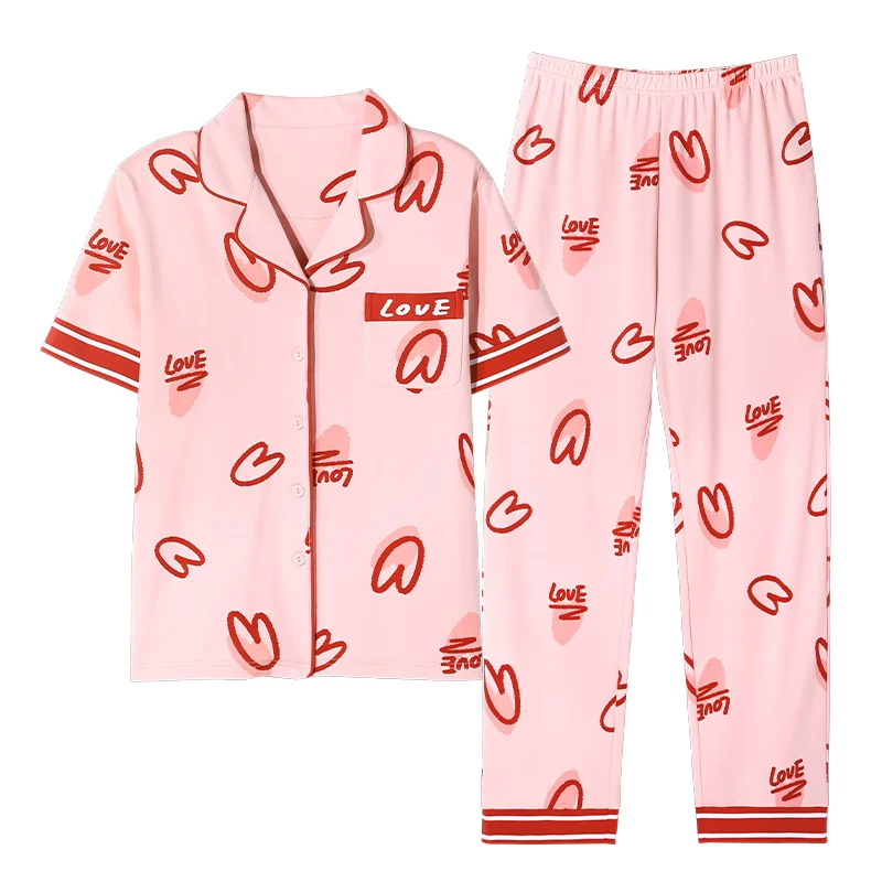 MEIJIAXIN летняя женская пижама из хлопка