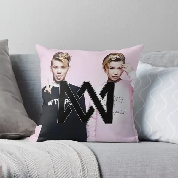 

Marcus Martinus Printing Throw Pillow Cover Soft Decorative Wedding Decor Office Square Hotel Bed Comfort Pillows not include