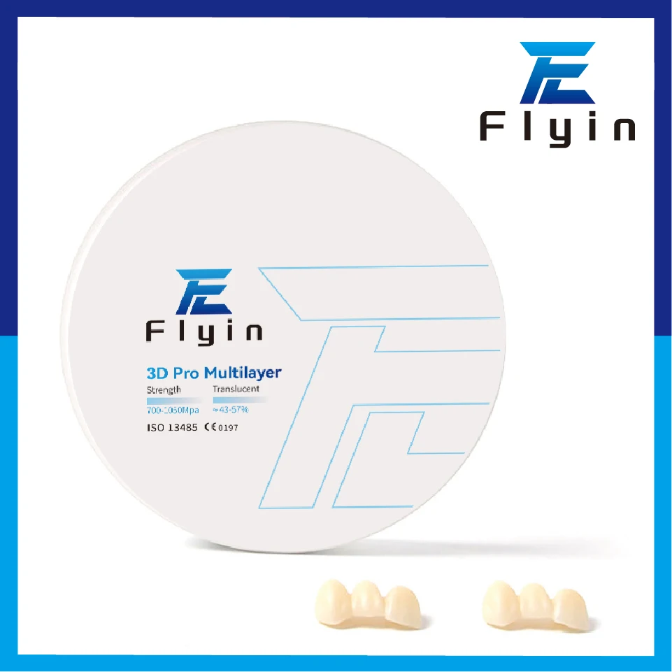 Дисковый циркониевый диск по цене ЕС и США стоматологические имплантаты Flyin CAD CAM