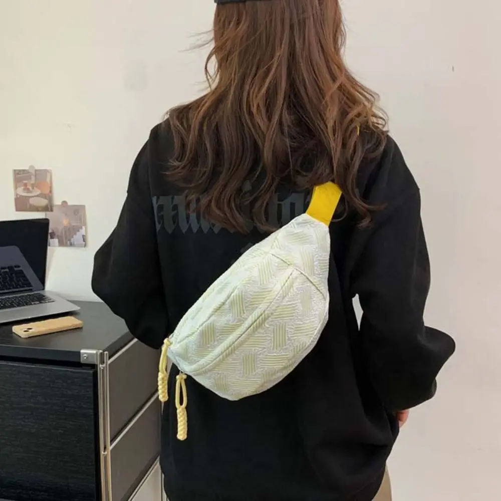 Повседневные поясные сумки нагрудная Сумочка в полоску мужская сумка через