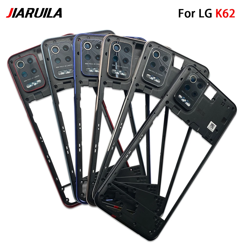 Новинка для LG K42 K52 K62 K61 средняя рамка Корпус панель задний корпус деталь замены